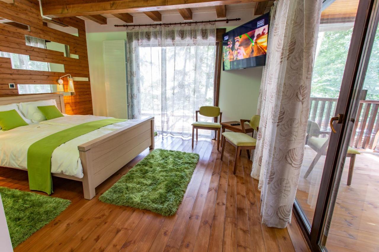 CasaDrago Sinaia , sauna si ciubar cu apa sarata Exterior foto